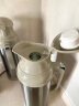 清水（SHIMIZU） 不锈钢热水瓶玻璃内胆保温壶水瓶茶瓶家用老式保温瓶暖瓶 3262 钢本色 2L 实拍图