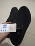 回力男鞋春季一腳蹬男鞋老北京布鞋帆布鞋休閑男純色透氣懶人鞋子男 純黑色 39 曬單實(shí)拍圖