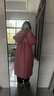 億梵莎（YIFANSHA）棉服外套秋冬款女學(xué)生2024新款韓版寬松面包服中長款羽棉襖絨服女 粉紅色 均碼【可備注碼數(shù)】 曬單實拍圖