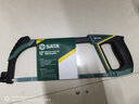 世達（SATA）工具鋼鋸合金型鋸弓家用鋸子木工手工鋸拉鋸93401A 93402A 93401A輕型鋁合金鋸弓12“ 曬單實拍圖