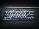 DURGOD 杜伽87/104键笔记本电脑PBT键帽机械键盘全键无冲（办公游戏电竞吃鸡键盘） K320-深空灰-白光-热插拔版（定制轴） 单光 红轴 实拍图