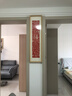 珠輝手工拓印百福圖進(jìn)門玄關(guān)掛畫新中式福字裝飾畫紅色朱砂茶室壁畫豎 《百福圖》寬28cm*高101cm 黃楊木直角框-原木本色 曬單實拍圖