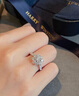 FR珠寶GIA裸鉆定制克拉鉆戒求婚結(jié)婚鉆石戒指配戒托30分50分1克拉 【送戒托】GIA 50分E色VS1 3EX N 曬單實(shí)拍圖