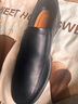 愛(ài)步（ECCO）斷碼清倉男鞋春季套腳商務(wù)正裝皮鞋 S輕巧混合520314 保稅現貨 01001 42 曬單實(shí)拍圖