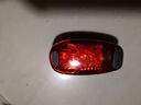 永久自行車(chē)燈尾燈山地車(chē)騎行配件頭盔燈公路車(chē)魔術(shù)貼夜騎迷你警示燈 迷你警示尾燈-紅色 曬單實(shí)拍圖