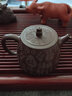 桌匠鑄正宗宜興手工刻繪紫砂壺茶具原礦紫泥滿(mǎn)福漢鐸壺家用紫砂功夫茶壺 滿(mǎn)福漢鐸壺400毫升 曬單實(shí)拍圖