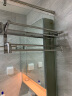 正山（Zhengshan） 浴室置物架免打孔304不锈钢毛巾架卫生间置物架厨卫五金挂件 40cm单层带杆 实拍图