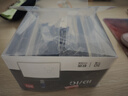 得力（deli）50只軟質透明PVC工作牌證件卡套 吊夾橫式工作證員工牌廠牌工卡公交卡套飯卡 胸牌帶夾子 藍色5752 曬單實拍圖