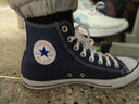 匡威（Converse）經(jīng)典款A(yù)ll Star男女鞋情侶運(yùn)動(dòng)鞋高幫帆布鞋休閑鞋板鞋101010 102307 藍(lán)色  42 曬單實(shí)拍圖