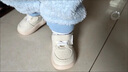 G.DUCKKIDS小黃鴨寶寶學(xué)步鞋秋冬季0-1-3歲嬰兒軟底鞋子兒童小白鞋休閑板鞋 米諾白-【學(xué)步鞋軟底防滑】 25碼/內長(cháng)15.0cm 曬單實(shí)拍圖
