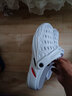 速狐 新款夏季大碼洞洞鞋男軟底潮流外穿戶(hù)外鏤空涼拖鞋男沙灘鞋涼鞋 白色 40 偏小請加大一碼拍 曬單實(shí)拍圖