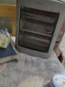 美的（Midea）小太阳取暖器 家用电暖器烤火炉加热器小型电热取暖器快热炉暖脚神器电暖气 HPW08D【灰色】 实拍图