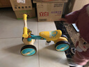 樂(lè )的Luddy兒童滑步車(chē)平衡車(chē)寶寶學(xué)步車(chē)溜溜車(chē)高度可調節的四輪滑行車(chē) 經(jīng)典款1025 綠色 小綠鴨+車(chē)鈴 曬單實(shí)拍圖