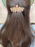 ?，斚銠壣ǘ浒l(fā)夾橫夾女盤(pán)發(fā)束發(fā)彈簧夾發(fā)飾生日禮物教師節禮物實(shí)用 曬單實(shí)拍圖