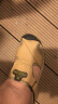 卡帝乐鳄鱼凉鞋男士夏季罗马包头沙滩鞋男头层牛皮洞洞鞋男 CS01 卡其 43 实拍图
