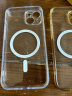 绿联 适用苹果14手机壳iPhone14磁吸壳 MagSafe无线充电 防摔抗指纹防磨防震 全包超薄保护套 透明  实拍图