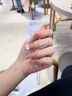 中國黃金（CHINA GOLD）羽毛項鏈女925銀輕奢小眾鎖骨鏈吊墜七夕生日禮物女生送女友閨蜜 羽毛項鏈【品牌禮盒】 曬單實拍圖
