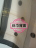 杭絲路真絲絲巾女雪紡中小方巾女桑蠶絲金絲線交織杭絲絲綢 波爾的舞蹈-暖奶油色 曬單實(shí)拍圖