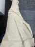 H&M男裝休閑褲秋季薄款美式工裝多袋褲男士長(cháng)褲束腳褲1002227 米色011 M 175/88 曬單實(shí)拍圖