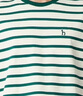 哈吉斯（HAZZYS）男裝 夏季寬松條紋純棉圓領(lǐng)短袖t恤男ASTZE03BE77 曬單實(shí)拍圖