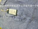 好布衣（HAOBUYI） 2022夏季中國風(fēng)棉麻短袖T恤男潮流立領(lǐng)亞麻上衣男 天藍色 L 曬單實(shí)拍圖