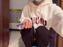 NASAWASSUP連帽衛衣男女印花春秋季寬松oversize新款學(xué)生顯瘦設計百搭風(fēng)上衣 白灰色6314-HDFS 常規 XL 【建議125-140斤】 曬單實(shí)拍圖