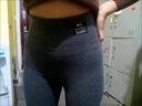 莫代爾2025新款加絨灰色螺紋打底褲女外穿彈力內(nèi)穿秋褲冬季加絨高腰顯瘦 磨毛款-深灰 L(適合100-120斤) 曬單實拍圖