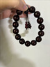 秦庭瀾境 QINTINLANJIN小葉紫檀手串男滿(mǎn)金星輕奢盤(pán)玩木質(zhì)佛珠手把件七夕生日禮物送男友 12mm[檀木葫蘆款] 曬單實(shí)拍圖