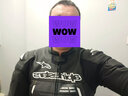 Alpinestars MISSILE V2 a星摩托車皮衣騎行服機(jī)車服防摔騎行皮夾克 黑色 52 曬單實拍圖