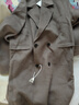 太平鳥(niǎo)男裝休閑大衣時(shí)尚男士大衣BAAAE411F# 卡其色 3XL 曬單實(shí)拍圖