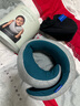 OSTRICHPILLOW西班牙鴕鳥枕不歪脖旅行u型枕頭護頸枕辦公室午睡枕頸椎枕 U型護頸枕-綠灰色 曬單實拍圖