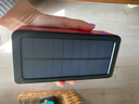 多馬士太陽能充電寶50000毫安蘋果安卓Type-C手機(jī)通用雙向快充便攜移動(dòng)電源戶外露營陽光快速充電 黑紅（太陽能5萬毫安） 曬單實(shí)拍圖