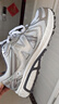 NEW BALANCE NB410系列男女鞋休閑舒適運動(dòng)跑步鞋 MT410KM5 白色/銀色 鞋楦寬度2E 37  (腳長(cháng)22.5cm) 曬單實(shí)拍圖