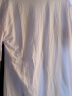 伊贝海娜精选100%纯棉情侣t恤女新疆棉2023夏季新款韩版百搭显瘦印花5-19 中国-白色 XL建议135-150斤 实拍图