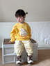 優(yōu)奇兒童套裝秋裝2025新款寶寶分體上衣褲子嬰幼兒衛(wèi)衣兩件套外穿衣服 可愛小鴨 80 曬單實拍圖