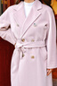 MAX MARA【經(jīng)典禮遇】 女裝101801Madame綿羊毛羊絨大衣1018014106 粉色 34 曬單實(shí)拍圖