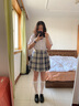 【JK制服官方】元氣少女jk制服裙正版女套裝學(xué)生裝學(xué)院風(fēng)日系女裝jk制服少女校供感全套 溫柔一刀+短袖襯衫+領(lǐng)花 XL【尺碼偏小】 曬單實(shí)拍圖