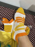 莫代爾短襪子女夏季薄款純棉全棉運動(dòng)女襪短款網(wǎng)紅超火淺口潮女士船襪 HT6132款-混色- 5雙 均碼 曬單實(shí)拍圖