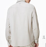杰克·瓊斯（JACK&JONES）春季新款簡約襯衣百搭外套反光字母男士綠色環(huán)保面料長袖襯衫男裝 C47幻影灰 L 曬單實拍圖