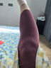 ubras輕暖羊毛親膚肌底褲女保暖打底褲顯瘦男秋褲薄款 女【輕暖款】-黑色 XL 曬單實(shí)拍圖