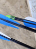 老陳弓坊 弓箭箭支15支套裝真羽復合反曲傳統直拉弓射箭練習 外套8mm玻纖箭可換頭15支 曬單實(shí)拍圖