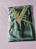 貝殼風(fēng)鈴【清倉特價(jià)】冰絲睡衣女兩件套南韓絲吊帶睡裙睡袍女家居服套裝 BK2157HX鉆綠 L碼 曬單實(shí)拍圖