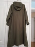 shunya 香港潮牌 長(cháng)款風(fēng)衣女過(guò)膝春秋新款寬松休閑連帽大衣時(shí)尚顯瘦外套 軍綠色 L 曬單實(shí)拍圖