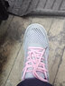 諾煦春夏季新款網(wǎng)面透氣搖搖鞋女式休閑旅游鞋女厚底防滑跑步運動(dòng)鞋女 灰粉鏤空 37 曬單實(shí)拍圖