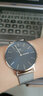 丹尼爾惠靈頓（DanielWellington）DW手表女星環(huán)冰川白流金表簡約女士手表七夕禮物送女友DW00100673 曬單實(shí)拍圖