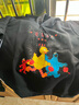 阿迪達斯 （adidas）男裝秋季簡(jiǎn)約時(shí)尚潮流連帽衛衣HD7296 XL 曬單實(shí)拍圖