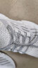 森馬（Senma）时尚飞织网面运动鞋套脚舒适透气休闲鞋男211120303 白灰色 41码 实拍图