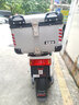 星騎俠星騎俠45圓角尾箱鋁合金復古摩托車電動車姜戈后備箱踏板車外賣箱 45L銀色+內(nèi)襯+靠背+不銹鋼快拆 曬單實拍圖
