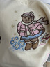 Teenie Weenie Kids小熊童裝24秋冬款女童休閑刺繡圓領(lǐng)套頭毛衣 象牙白 160cm 曬單實拍圖