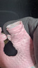 樹鄰（TreeNeighbor）充注水肩頸熱水袋U形型圍脖子冷熱敷包按摩頸椎暖肩袋護頸暖水袋 【粉色】U型頸椎熱水袋 曬單實拍圖